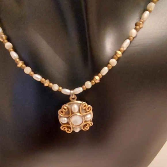 Michal Golan vintage bead necklace - Picture 3 of 9